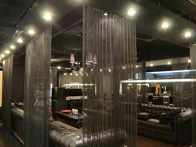 DFS环球免税商场金属布